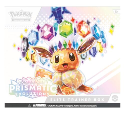 Pokémon TCG: Prismatic Evolutions Elite Trainer Box ETB ✅