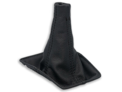 SCHALTMANSCHETTE FÜR TOYOTA CELICA V T180 1990-1993 SCHALTSACK LEDER SCHWARZ