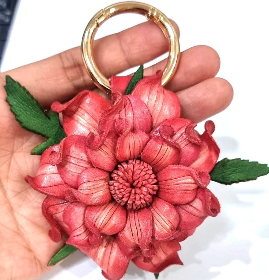 Purse charm - Flower Keychain