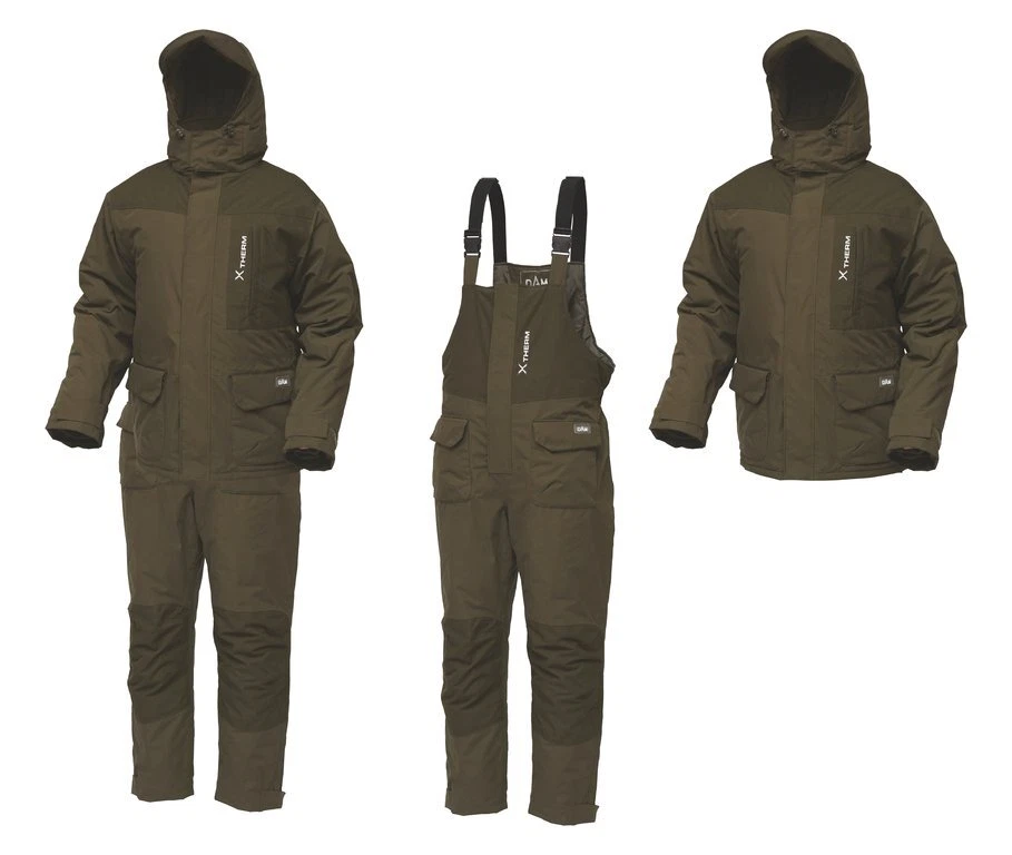 DAM Xtherm Winter Suit - Winteranzug Thermoanzug Gr. M-3XL 100% wasserdicht