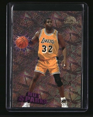 1995-96 SkyBox Premium #HS11 Magic Johnson Hot Sparks