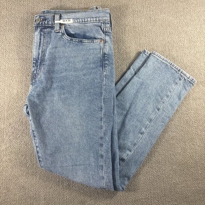 Levis 510 Jeans Mens 34x28 Blue Light Wash Skinny Slim Fit Stretch Denim Pants