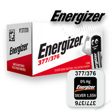 377 / 376 SR626SW ENERGIZER Watch Battery 1.55V Silver Oxide *EXPIRY 03/2030*