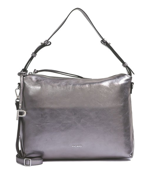 Picard Valesca Hand Bag UmhäNgetasche Schultertasche Tasche Silver Silberfarben-image
