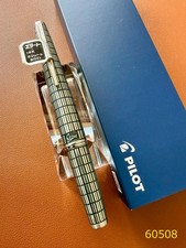 PILOT Fountain Pen Elite Black Steel Grid Nib...