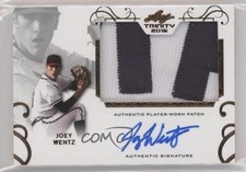 2016 Leaf Trinity Patch Joey Wentz #PA-JW1 Patch Auto 0b2