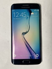AT T Samsung Galaxy S6 Edge Navy Dummy Prop Display model non-working cellphone 