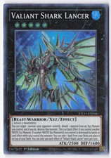 Valiant Shark Lancer 1st Edition Super Rare Eternity Code ETCO-EN044 LP