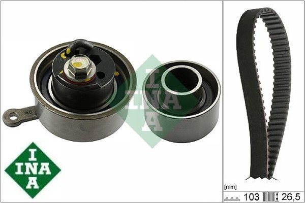 INA 530066410 Zahnriemensatz Zahnriemen Satz FüR Ford FüR Mazda-image