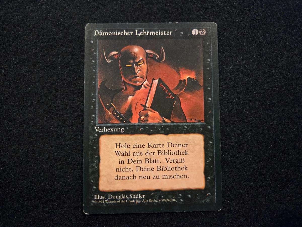 Preços baixos em Demonic tutor Magic: The Gathering Edição