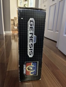Sega Genesis Console CIB Sonic System Tested Complete w/ Inserts Box Protector