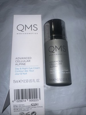 QMS Medicosmetics Advanced Cellular Alpine Day & Night Eye Cream NIB