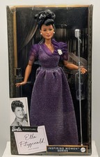 Mattel GHT86 Barbie Inspiring Women Ella Fitzgerald Doll, 12"