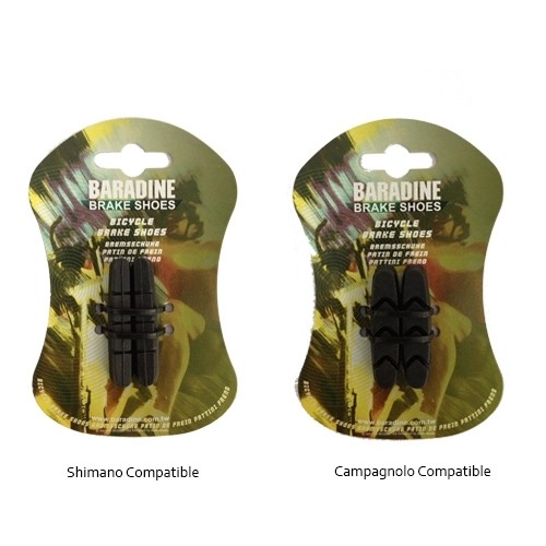 Barradine Brake Pad Inserts Campagnolo Compatible