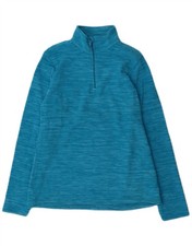 Mountain Warehouse Damen Fleecepullover UK 12 mittelblau gefleckt Winter AC14
