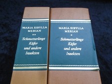 Maria Sibylla Merian: Schmetterlinge, Käfer und andere Insekten  1976 Leipzig
