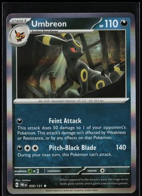 Umbreon 059/131 Holo PRE NM/M