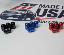 4pcs TRD pro Bullet Aluminum Tire Valve Stem Caps
