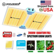 PHLIZON PL-2000W Full-spectrum Dimmable QB LED Grow Light w/ Samsung LM281B Lamp