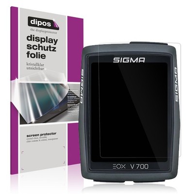 4x Schutzfolie klar für SIgma Eox View 700 Displayschutzfolie Folie Display