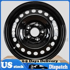 New 16 Wheel Rim For Honda Civic 2004-2016 Replacement Black Steel Rim