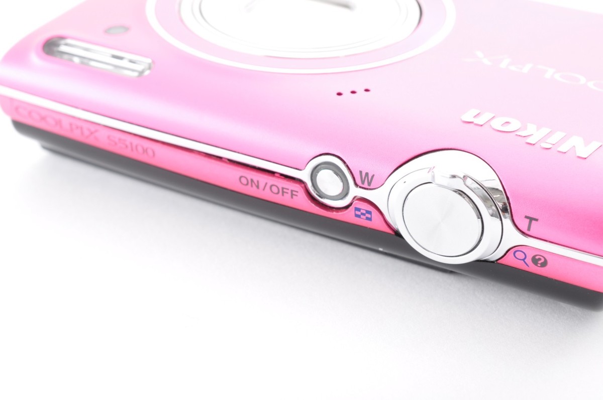Nikon COOLPIX S5100 ピンク Nikon Digital Camera COOLPIX S Series S5100 Hot Pink 5x 12.2