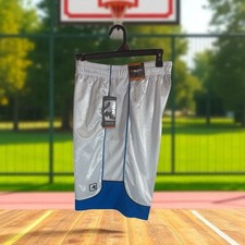 And1 Mens Basketball Gym Workout Shorts S/CH/P Blue White Brand New