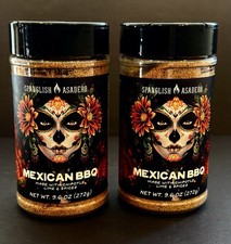 2 Spanglish Asadero Mexican BBQ Seasoning Chipotle Lime & Spices 9.6 Oz Exp 5/27