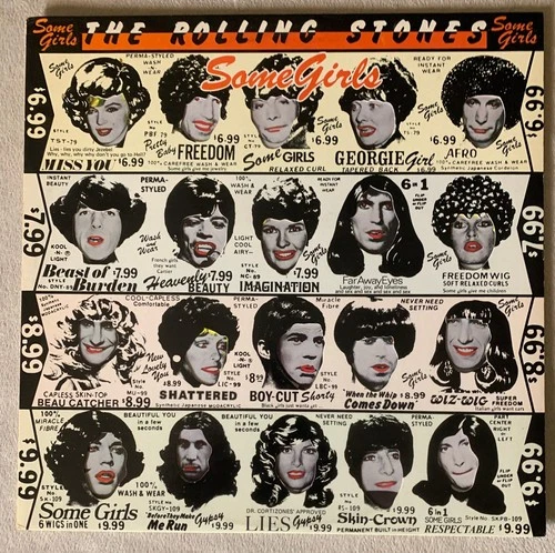Rolling Stones Some Girls ~ COC 39108  1978 1st pressing uncensored cover VG+/EX
