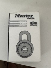 Vintage Master Lock Key Controlled Combination Padlock NOS In Box