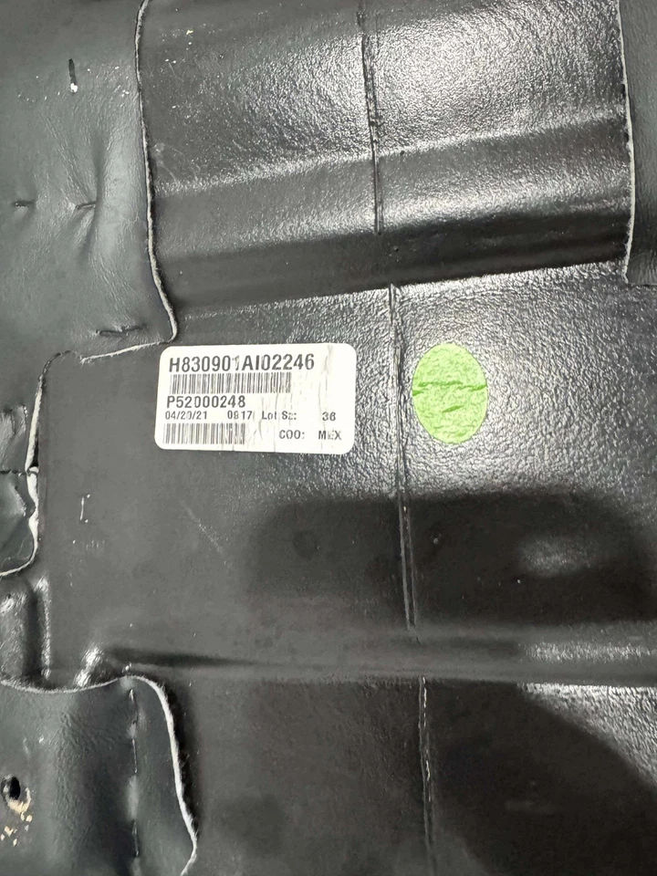 Harley Davidson Universal Bike Seat Motorcyle Black Vinyl - Image 3 of 4