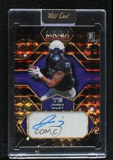 2024 Wild Card Mania American Football Hex 1/1 Jared Wiley Rookie Auto RC 1h5j. rookie card picture