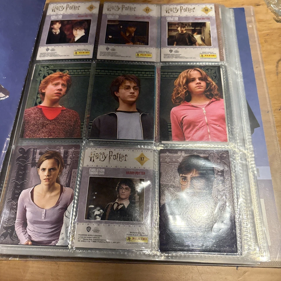 Harry Potter Evolution Panini TCG CCG Folder Of Trading Cards Fast Free Post - Image 2 of 4