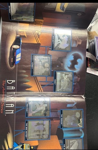 Batman The Animated Series Collectible Sticker Album Panini 1993 Komplett - Bild 4 von 6