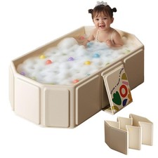 Toddler Bath Tub for Shower, Portable Baby Bathtub, Foldable Kids Bathtub   P...
