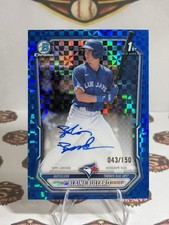 Bowman 2026 1st Chrome Prospect Autos Blue Refractor Auto /150 Bullard CPA-BB