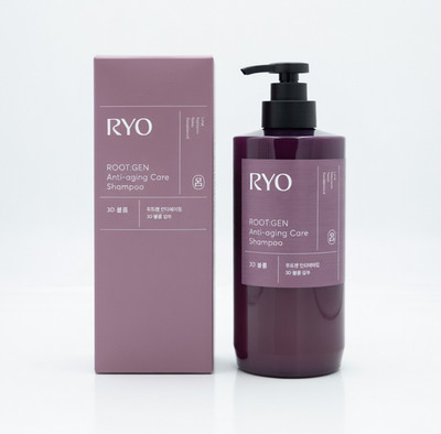 RYO Root Gen Anti Aging Care Shampoo 550ml Hair Loss 3D Volume K-Beauty NEW