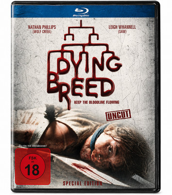 Horror FSK 18 Dying Breed Blu-ray Uncut Special Edition Wendecover NEU OVP X1528