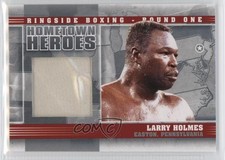 2010 Ringside Boxing Round 1 Hometown Heroes Silver /30 Larry Holmes #HH-03 0jk5
