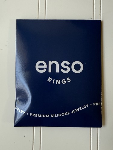 Enso Ring Premium Silicone Jewelry Platinum Forest Sz 7 - Picture 3 of 5