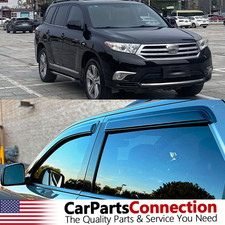 4x For Toyota Highlander Mugen 2008-2013 Window Visors Rain Guards Deflector