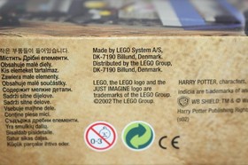 LEGO HARRY POTTER 4735 Slytherin Vintage 2002 Retired Set New Sealed Rare