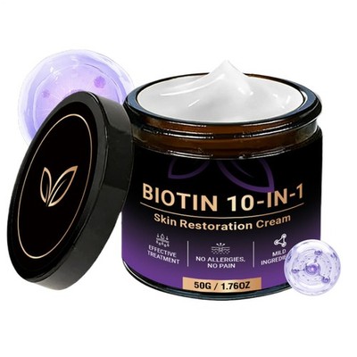 2x Biotin 10-in-1 Skin Restoration Cream,2026 Professional Skin Treatment Cream