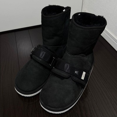 Men 10.0US Mastermind Suicoke Collaboration Shearling Boots Skull JPN Limited Ed