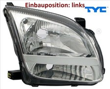 TYC 20-0358-05-2 Hauptscheinwerfer links Scheinwerfer Frontscheinwerfer 