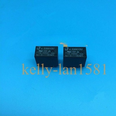 10Pcs New Sanyou Relay SJ-S-118DMH 18VDC 4 Pin 10A250VAC for HF32F-G-018-HS *lh