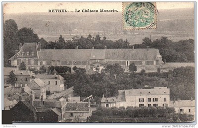 08 RETHEL - le chateau mazarin ----