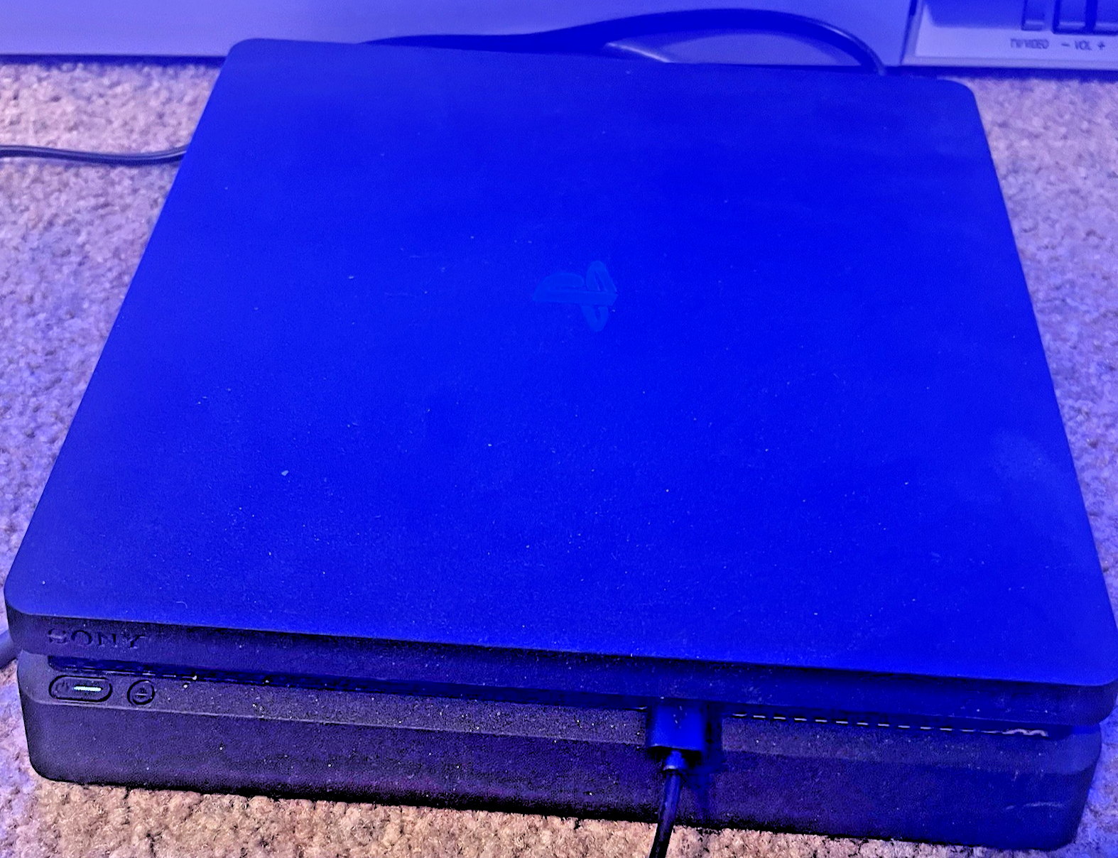 PS4 Console 1TB Slim Core, 4 Controllers, and 3 Games (11A)