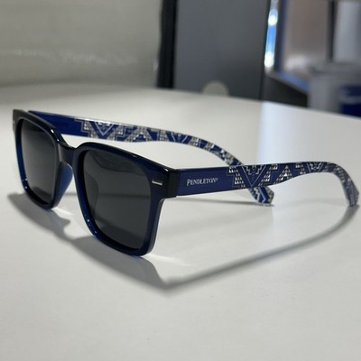 Pendleton X Shwood Coby Navy Oxblow Polarized Sunglasses 53-20-146 Mint Cond!