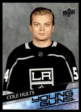 2020-21 UPPER DECK YOUNG GUNS Cole Hults Rookie Los Angeles Kings #724 R49